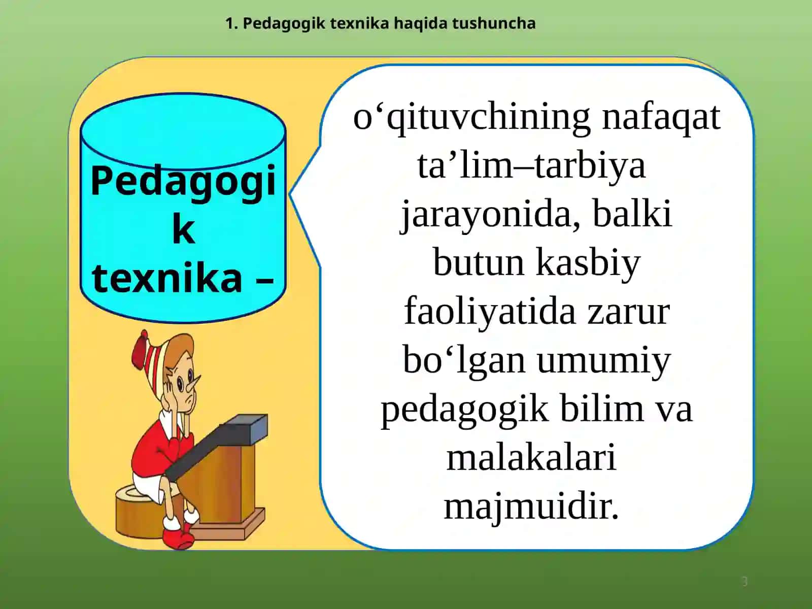 Pedagogik texnika haqida tushuncha 3