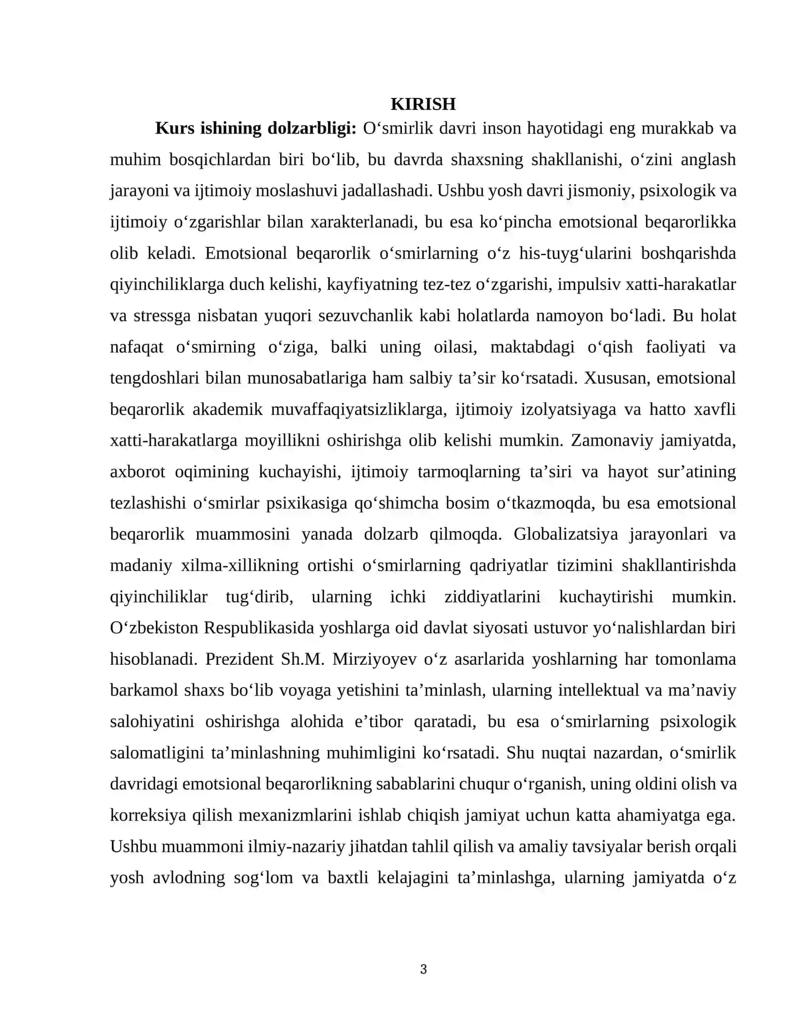 O‘SMIRLIK DAVRIDA EMOTSIONAL BEQARORLIK VA UNING SABABLARI 3
