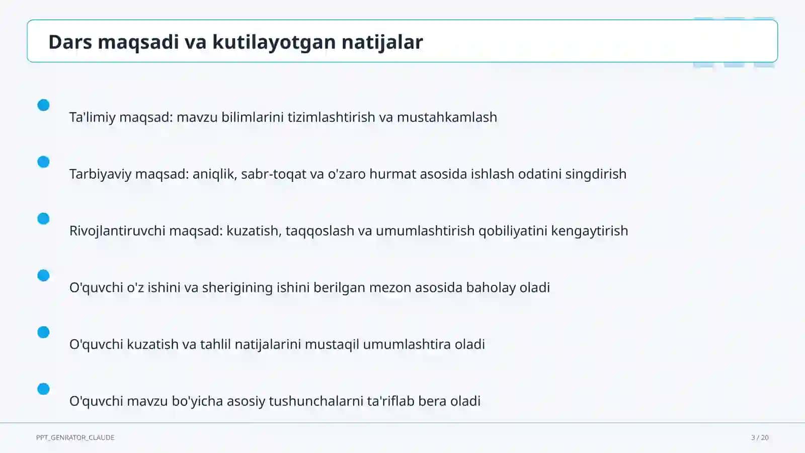Rus tilida fe'l turlari: tugallangan va tugallanmagan (6-sinf) 3