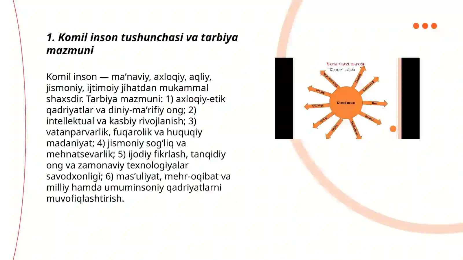 Komil insonni tarbiyalash mazmuni va yoʻllari 3