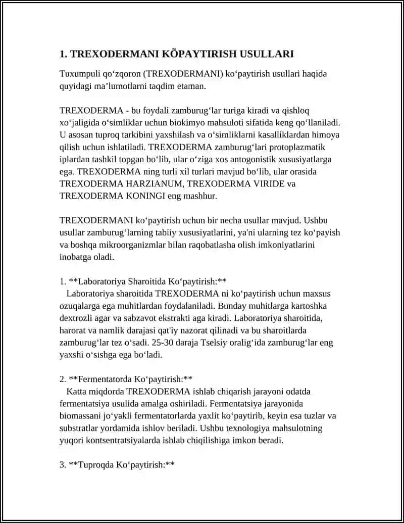 TREXODERMANI KÕPAYTIRISH TEXNOLOGIYASI 3