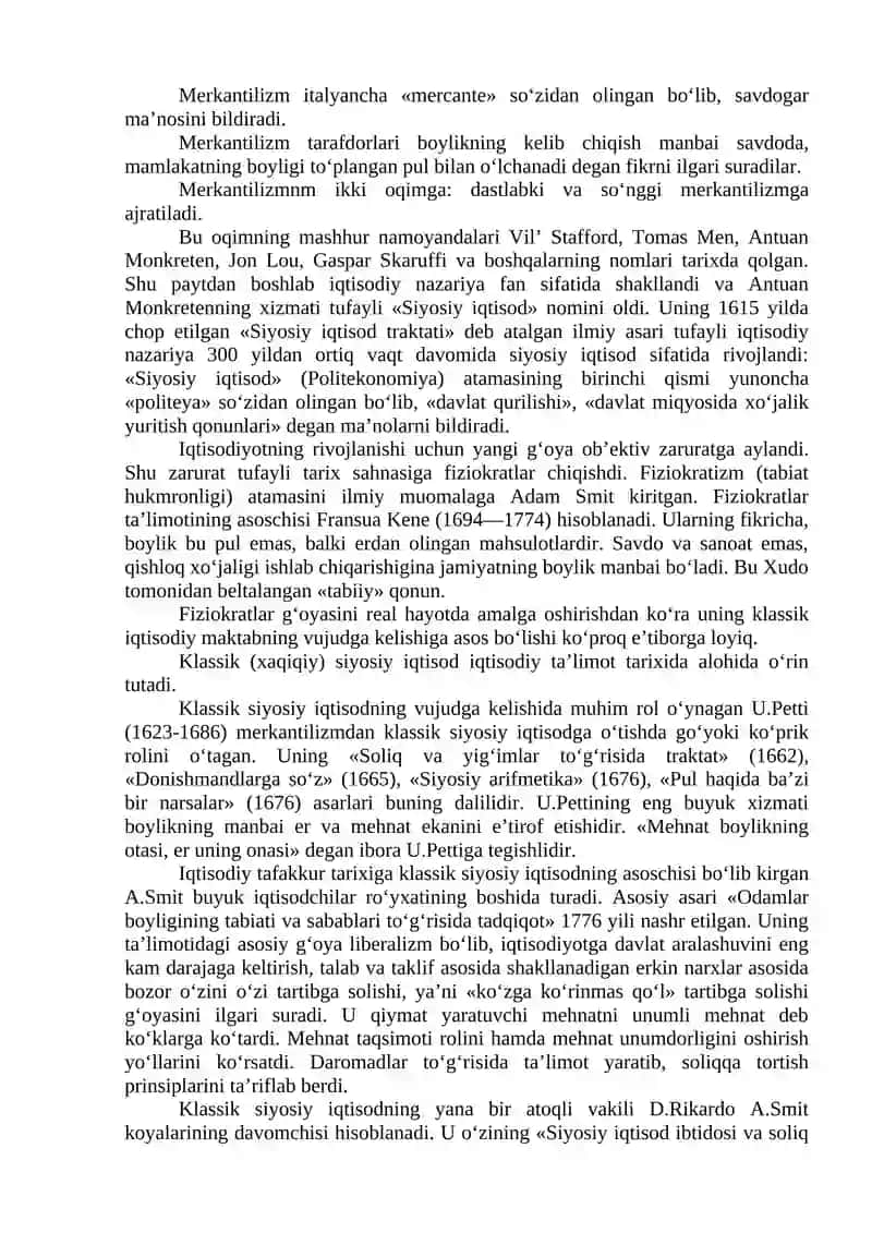 Iqtisodiyot nazariyasi faniga kirish 3