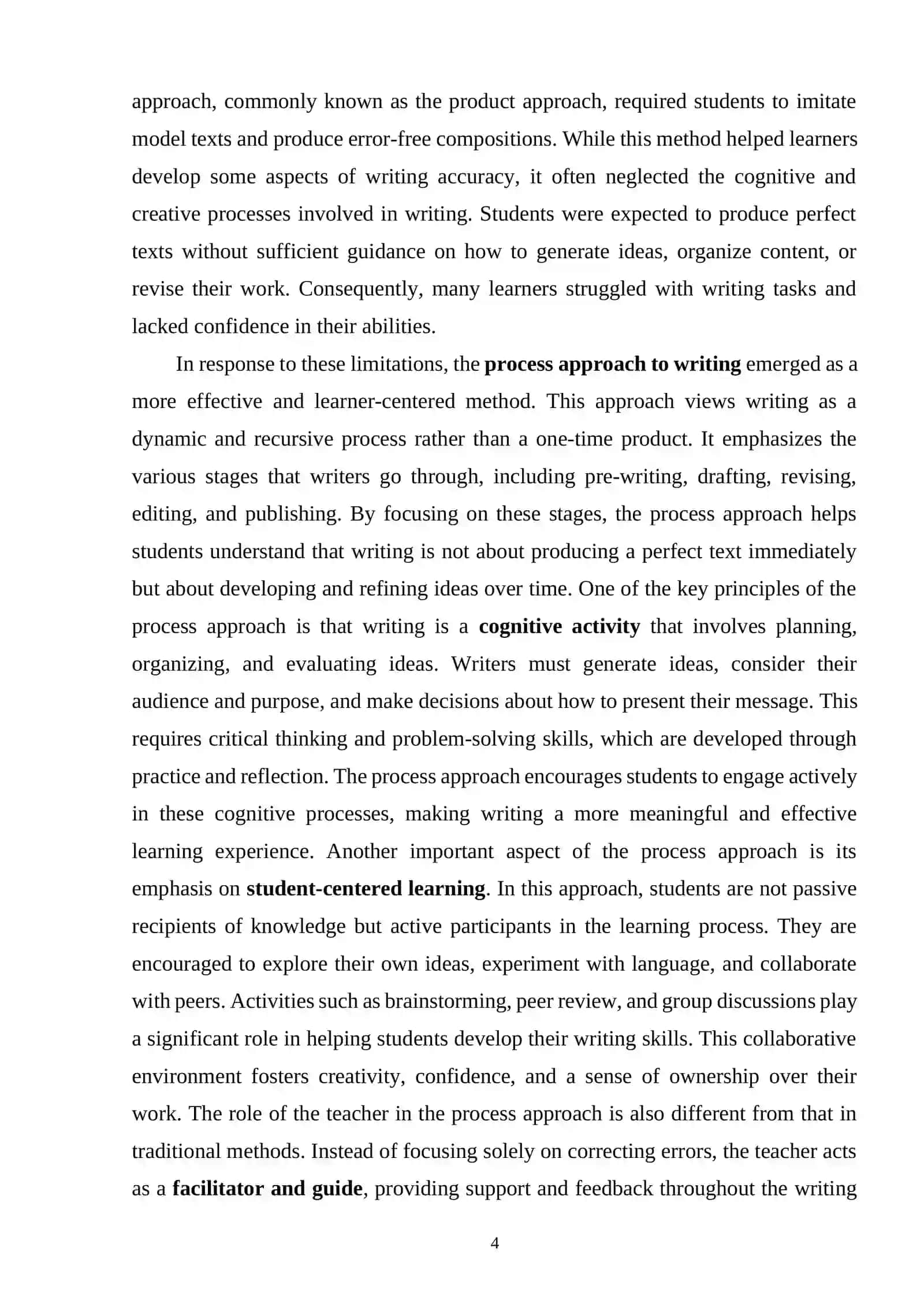 Developing Written Communication through the Process Approach 3