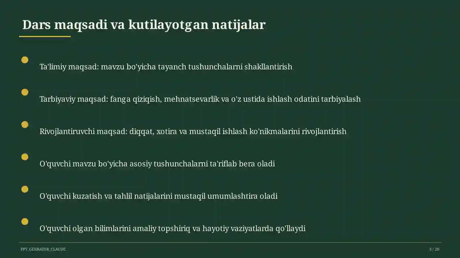 Oilaviy qadriyatlar va mas'uliyat (10-sinf) 3