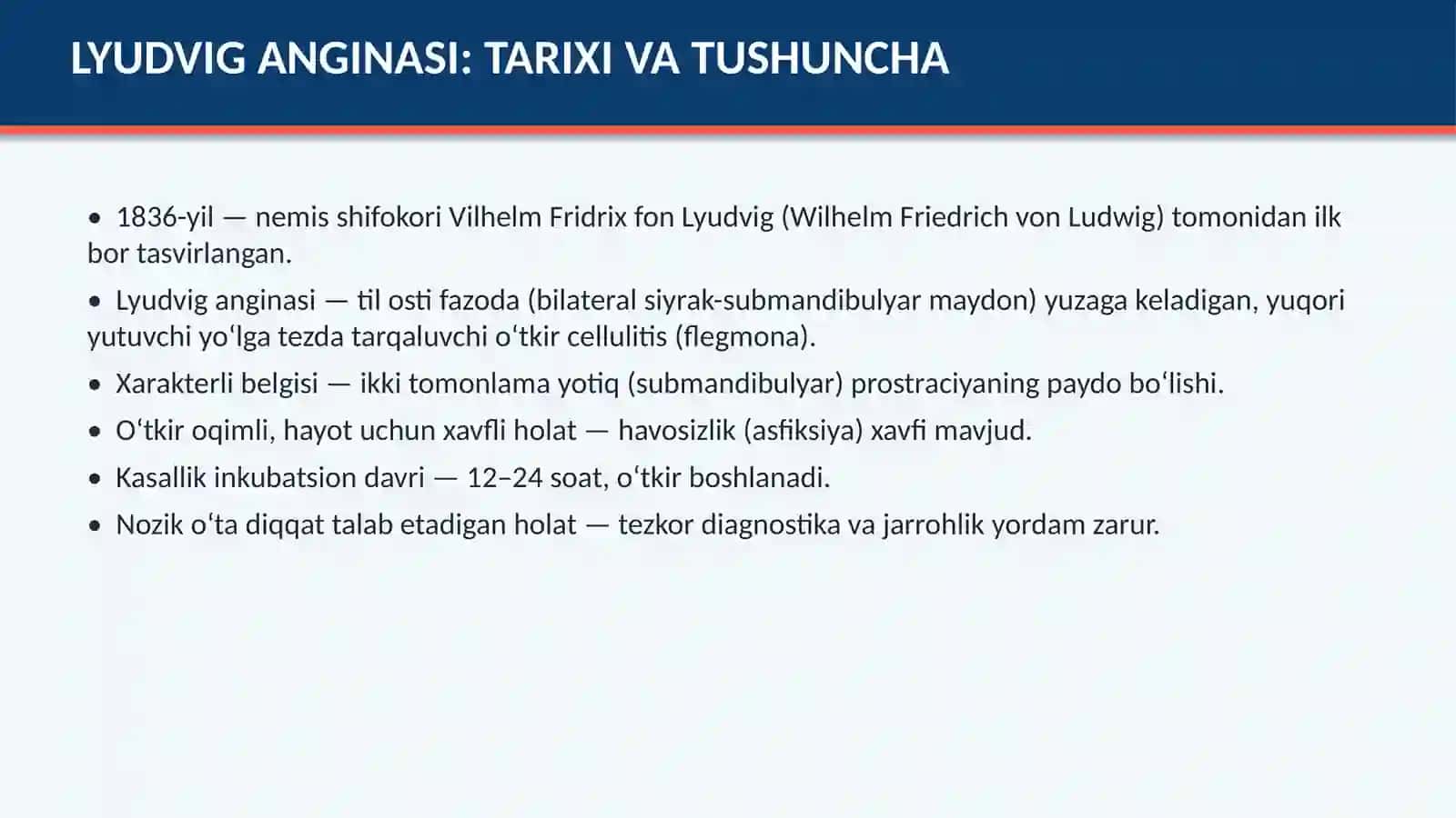 LYUDVIG ANGINASI VA PARAFARINGEAL XO'PPOZ 3