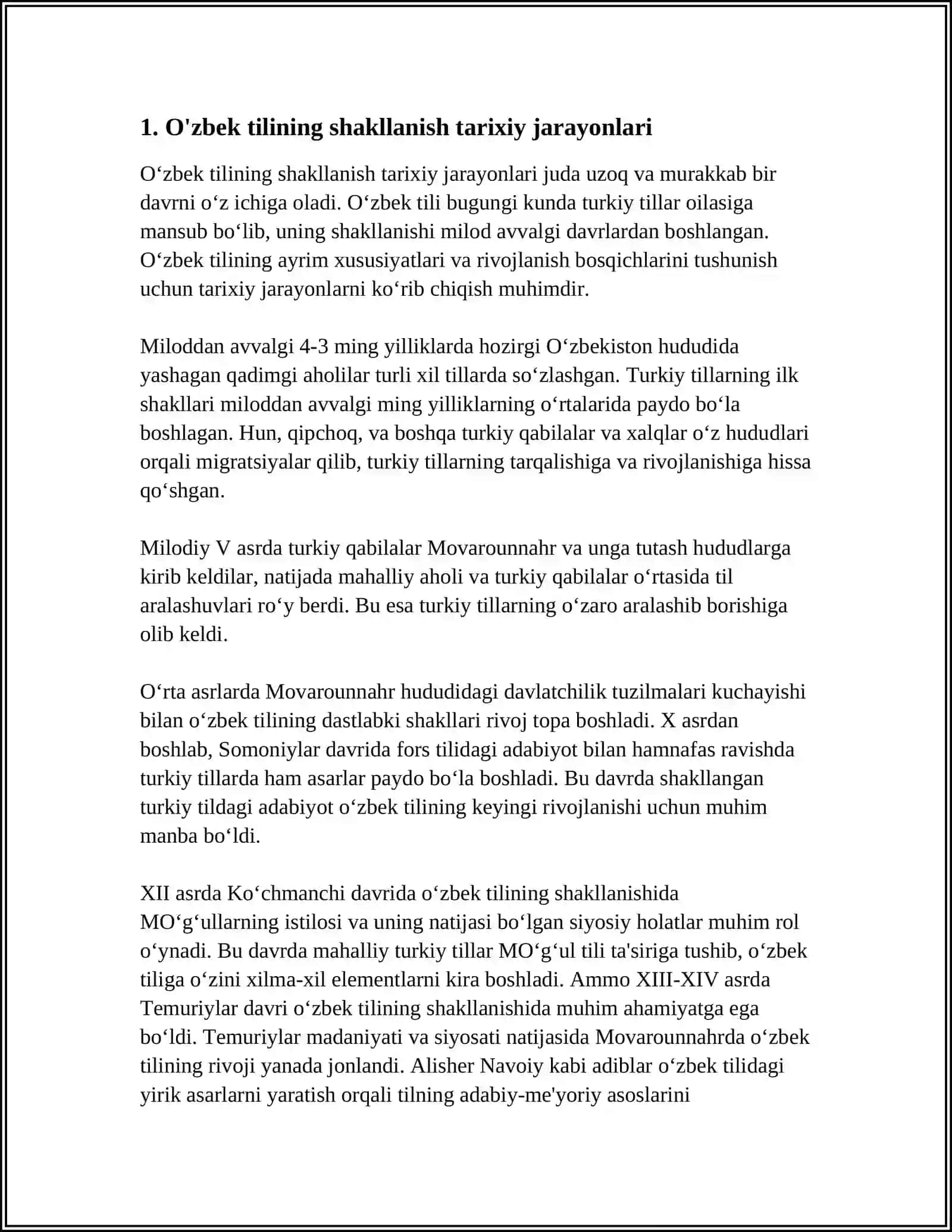 O’ZBEK TILI O’QITISH METODIKASINING TARIXIY SHAKLLANISHI 3