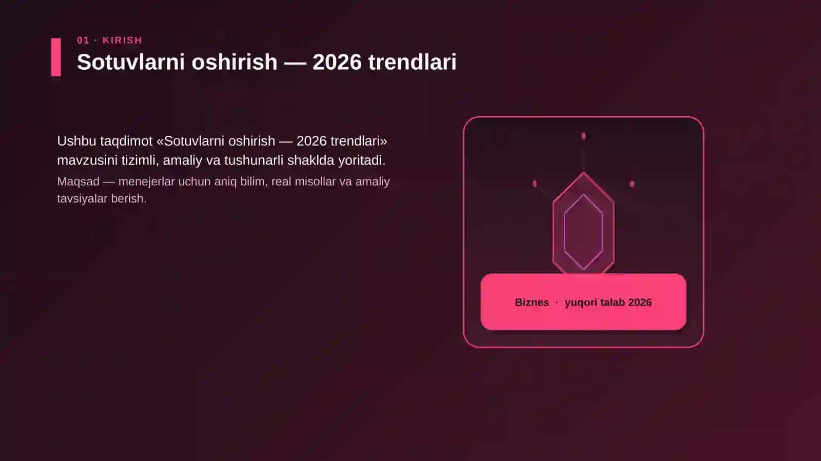 Sotuvlarni oshirish — 2026 trendlari 3