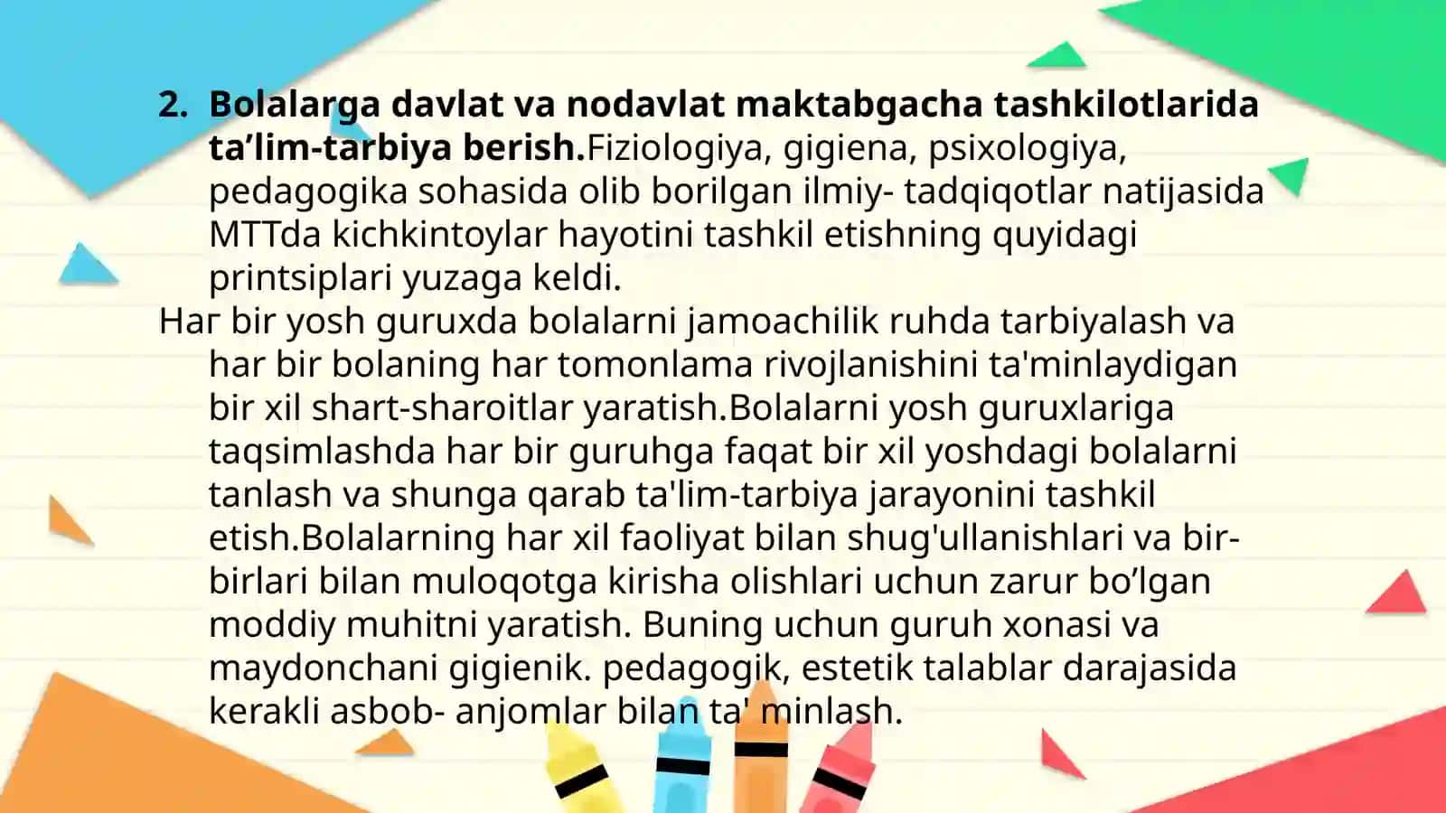 MAKTABGACHATA’LIM TASHKILOTLARIDA METODIK ISHLARNI TASHKIL ETISHVA RAHBARLIKQILISH 3