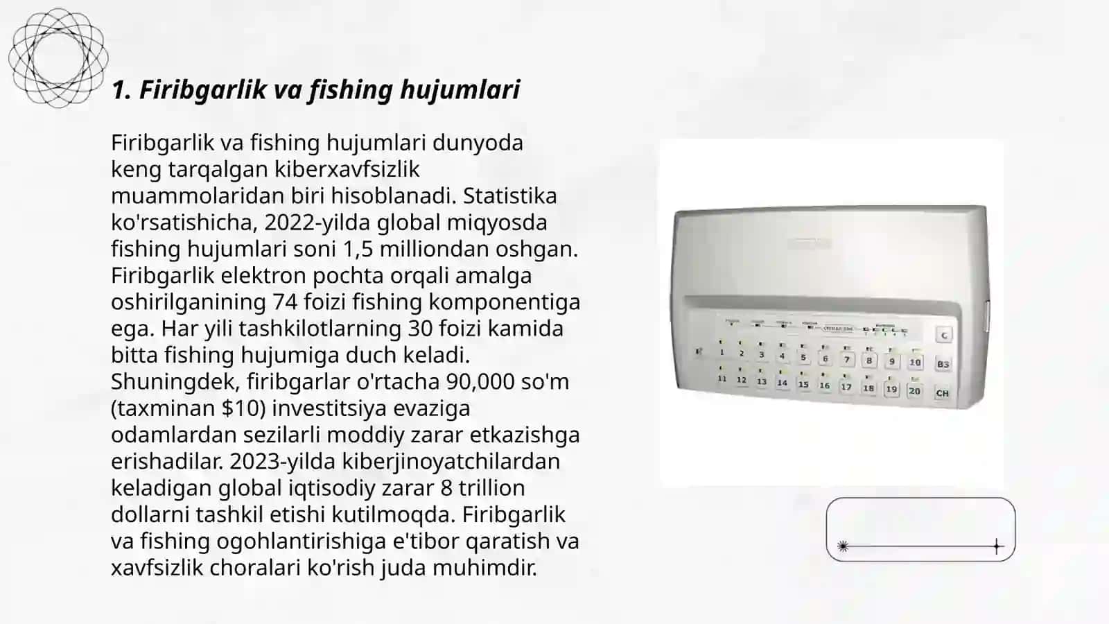 Firibgarlik va fishing hujumlari 3