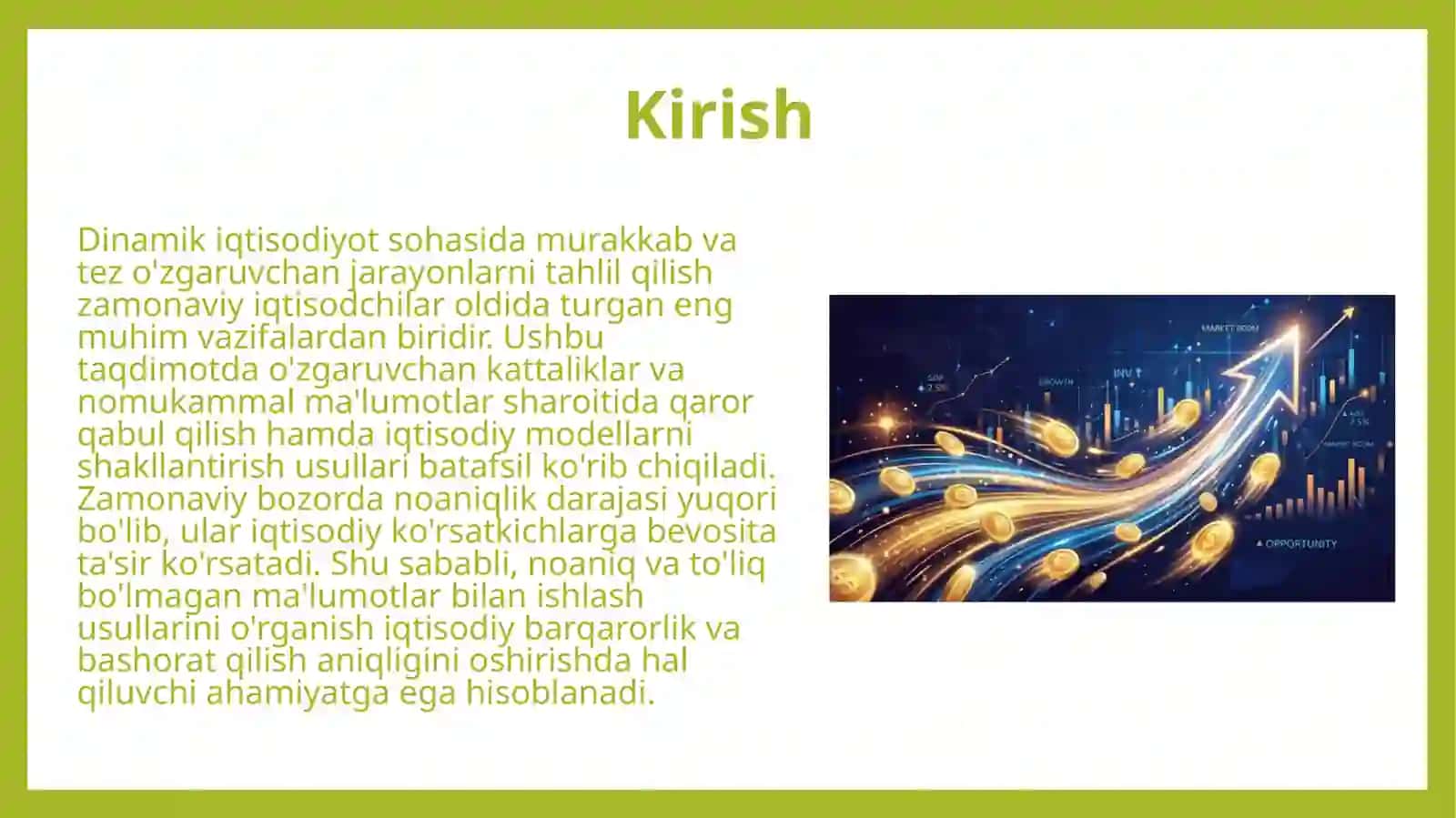 O'zgaruvchan kattaliklar va nomukammal ma'lumotlar bilan ishlash usullari 3