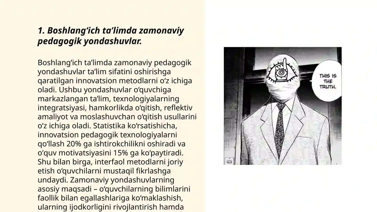 Boshlang‘ich maktabda pedagogik jarayonning zamonaviy tendensiyalari va texnologiyalari 3
