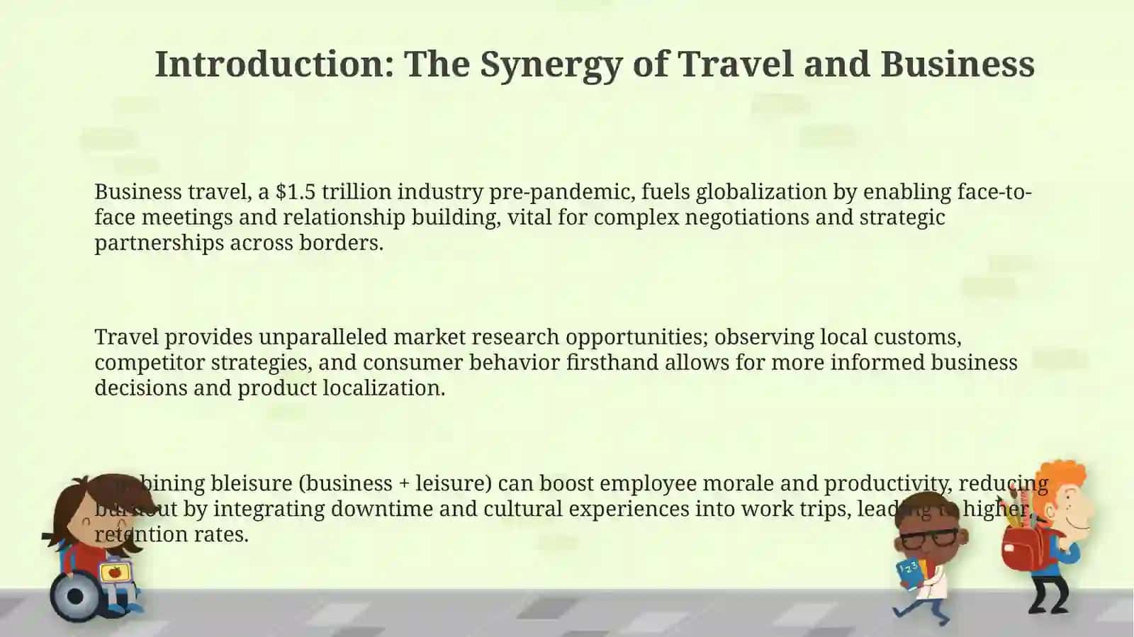 Traveling and business 3