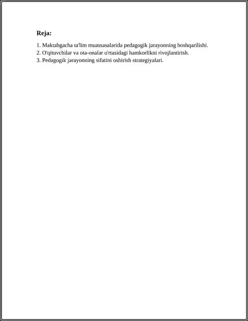 Maktabgacha va bosh ta'lim muassasalarida pedagogik jarayonni boshqarish 3