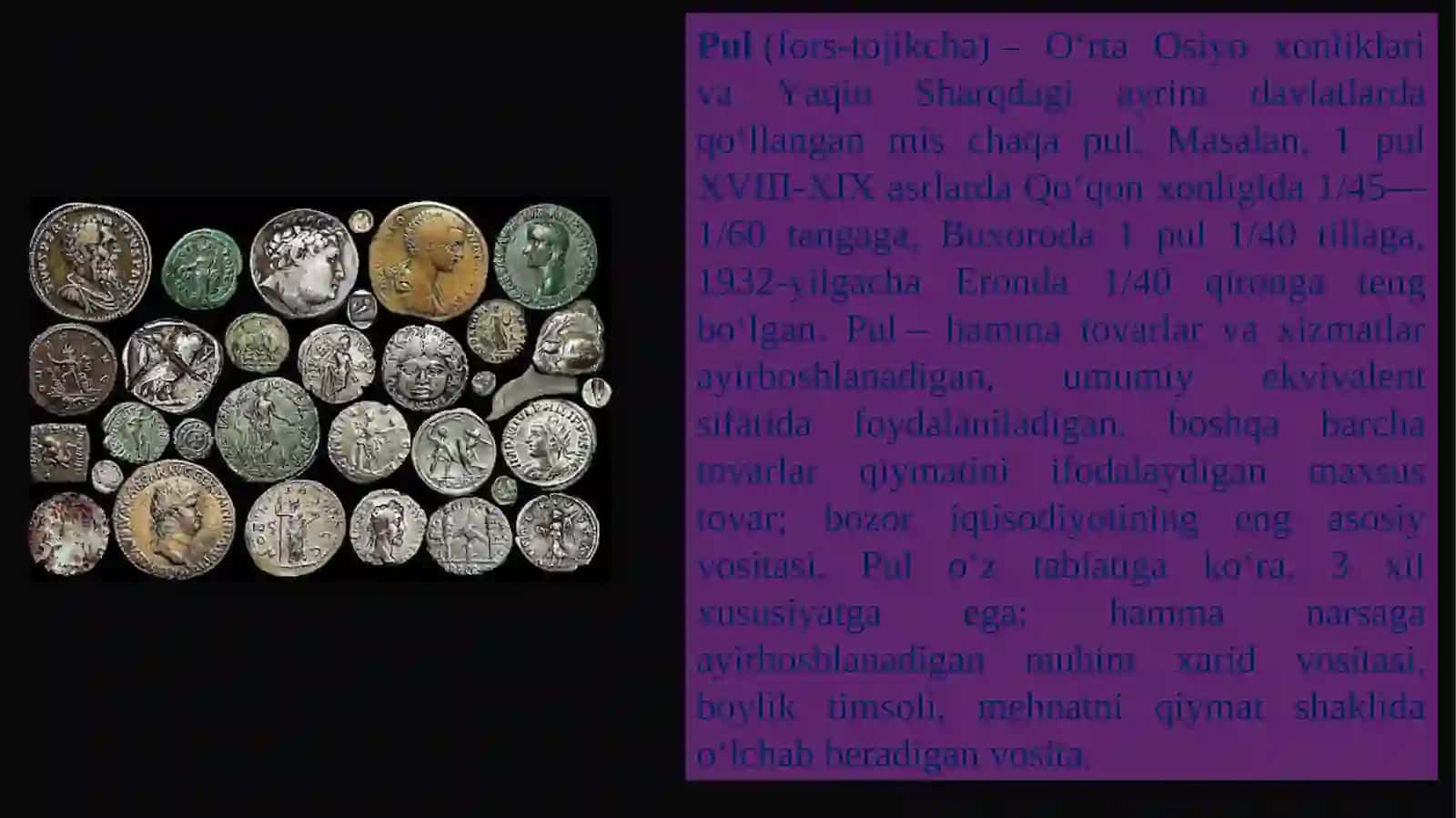 Pul bozorida muvozanat 3
