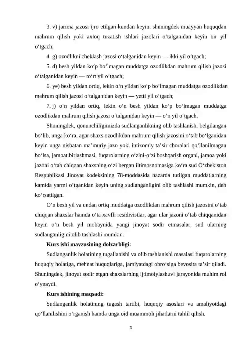 SUDLANGANLIK HOLATINI TUGALLANISHI VA OLIB TASHLANISHI (NAZARIYA VA AMALIYOTDA) O'ZBEKCHA BO'LISHI KERAK 3