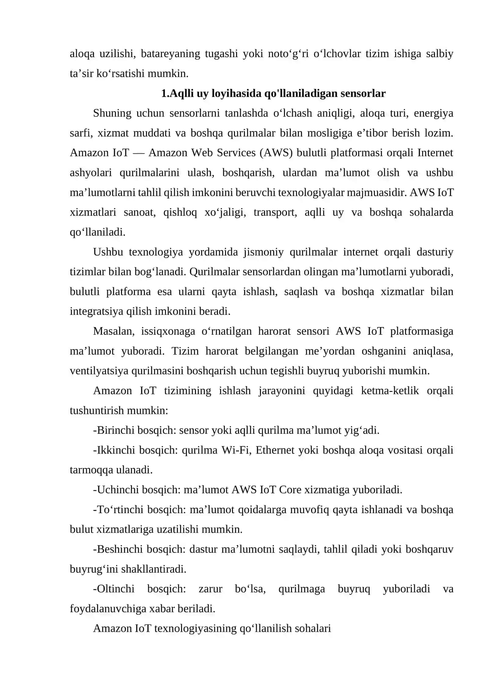 AQLLI UY LOYIHASIDA QO'LLANILADIGAN SENSORLAR 3