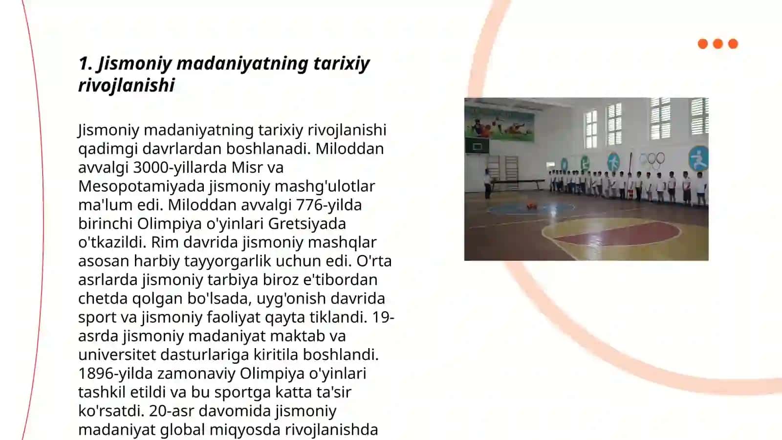 Jismoniy madaniyatning jamiyatdagi vazifalari va shakllari 3