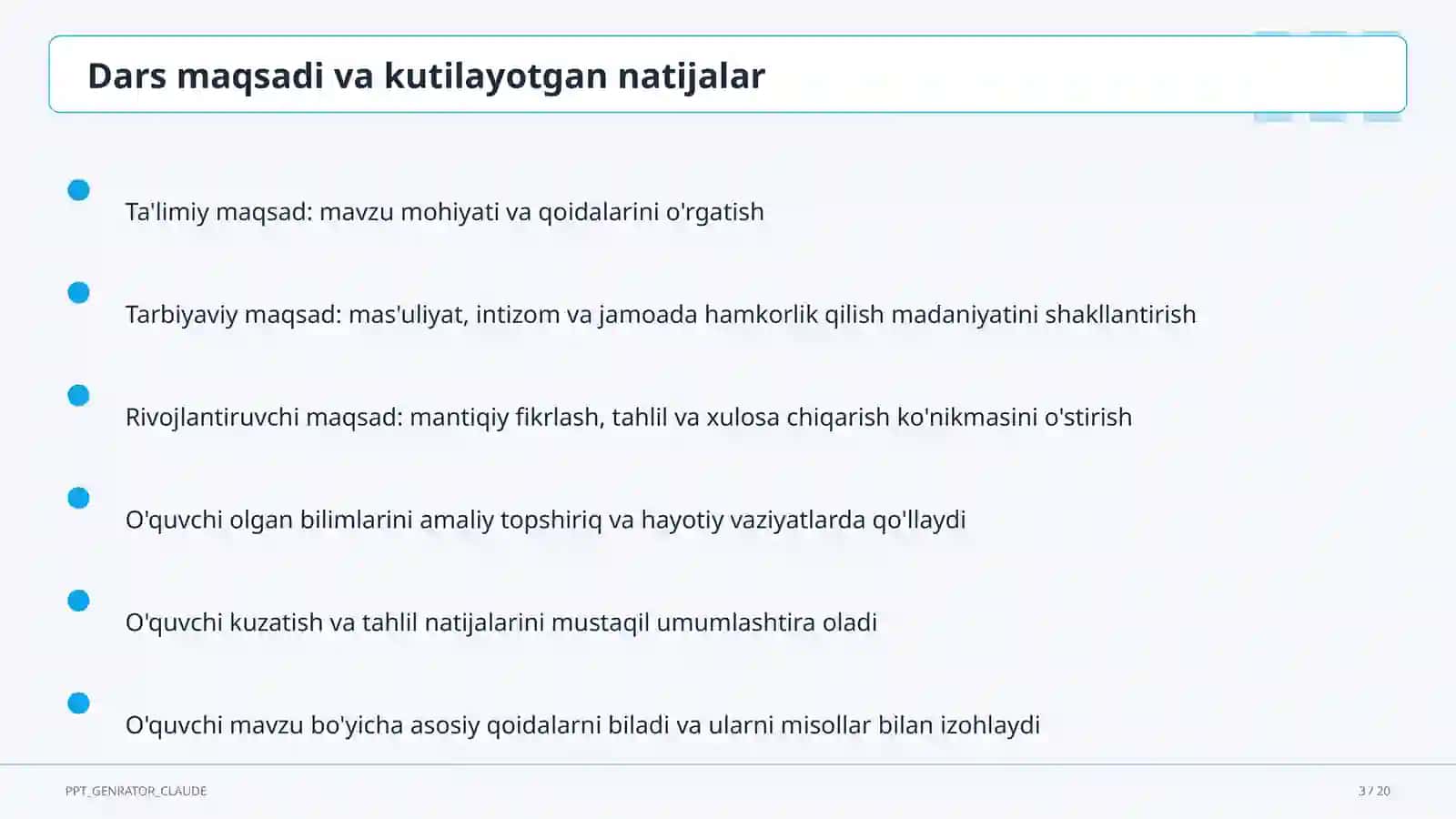 Aniq integral va yuzalarni hisoblash (11-sinf) 3