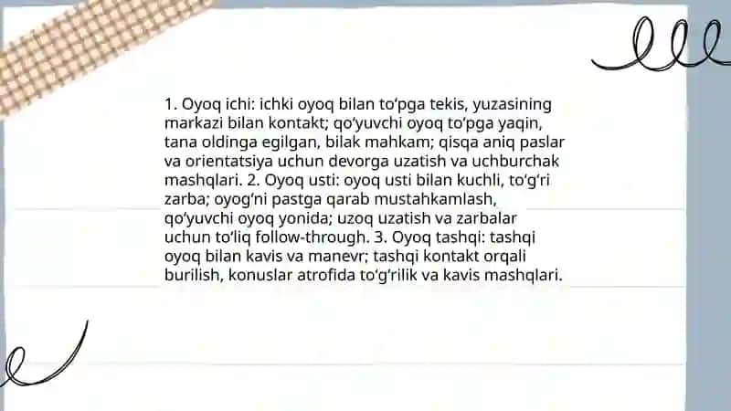 Futbol o'yinida to'pni boshqarish 3
