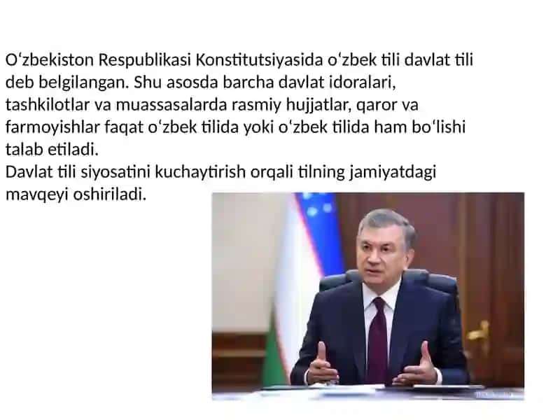 Respublikamizda òzbek tilini sifatida 3