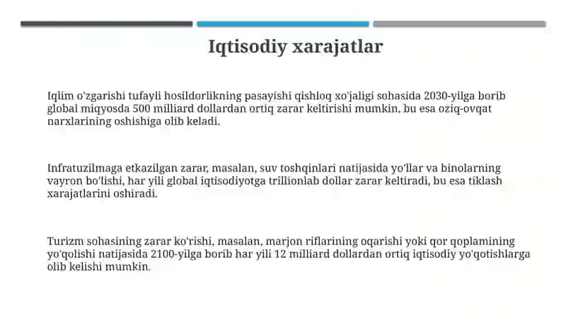 Iqlimo‘zgarish iqtisodiy ta'siri 3