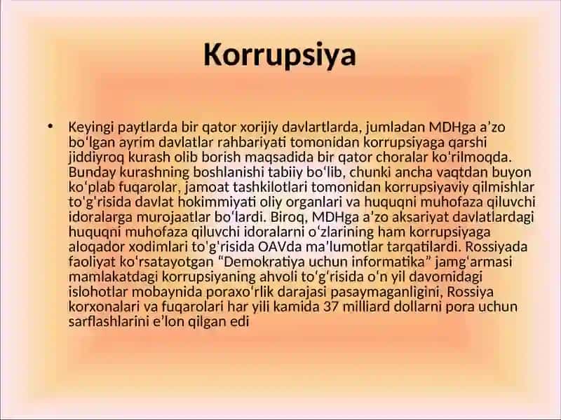 O'ZBEKISTONDA KORRUPSIYAGA QARSHI KURASH MEXANIZMI 3