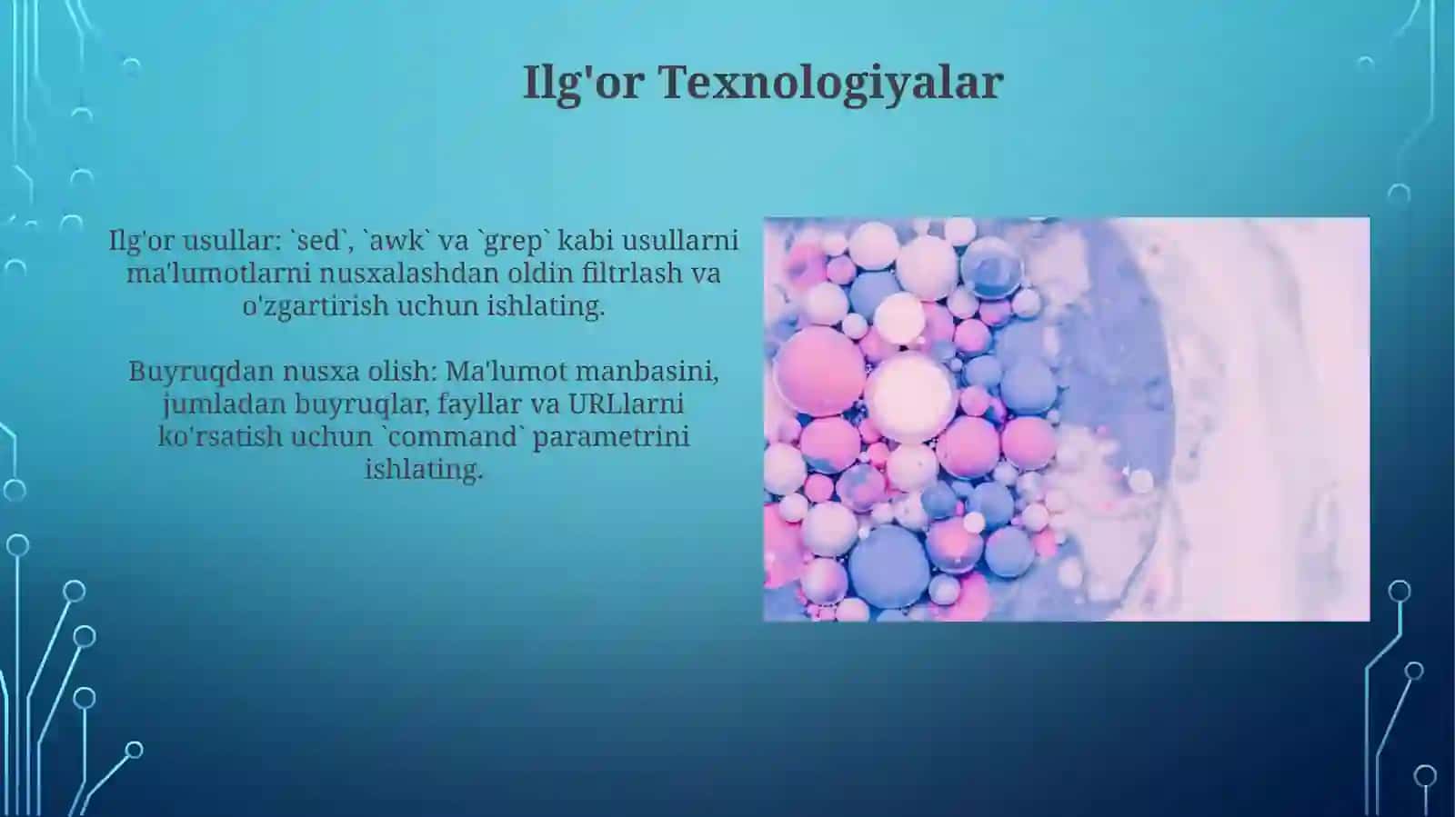 Ilg'or Texnologiyalar 3