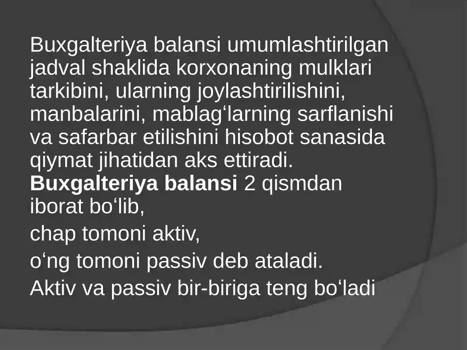 Buxgalteriya balansi 3