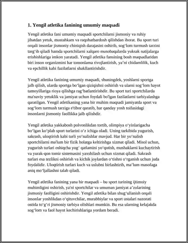 YENGIL ATLETIKA FANI MAQSAD VA VAZIFALARI 3