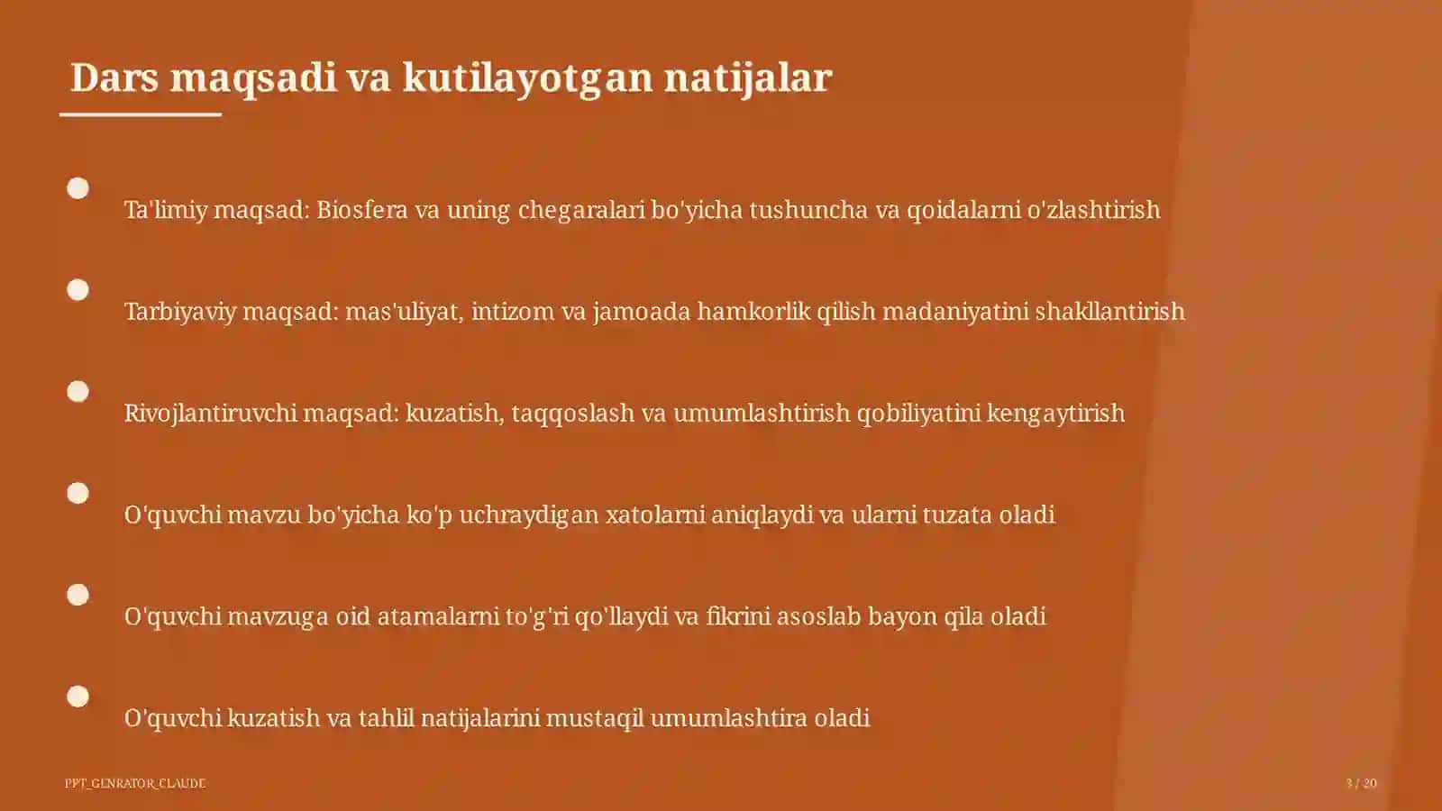 Biosfera va uning chegaralari (10-sinf) 3