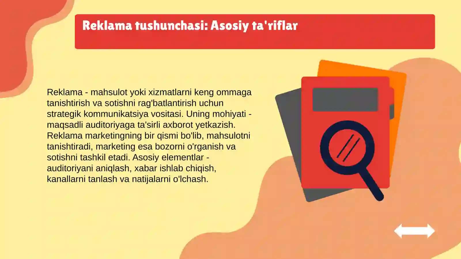 Reklama tushunchasi va uning marketingdagi roli 3