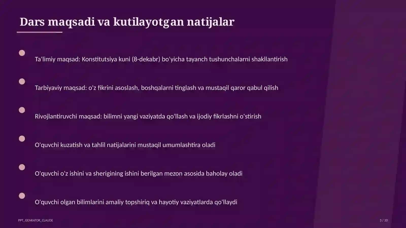 Konstitutsiya kuni (8-dekabr) 3