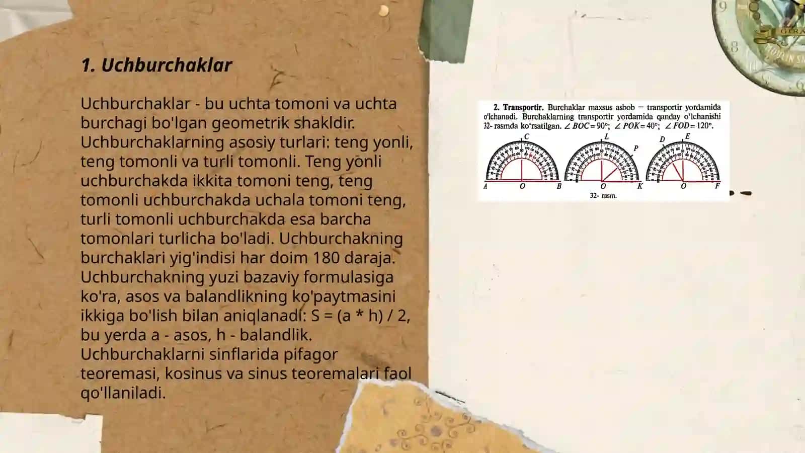 Uchburchaklar 3