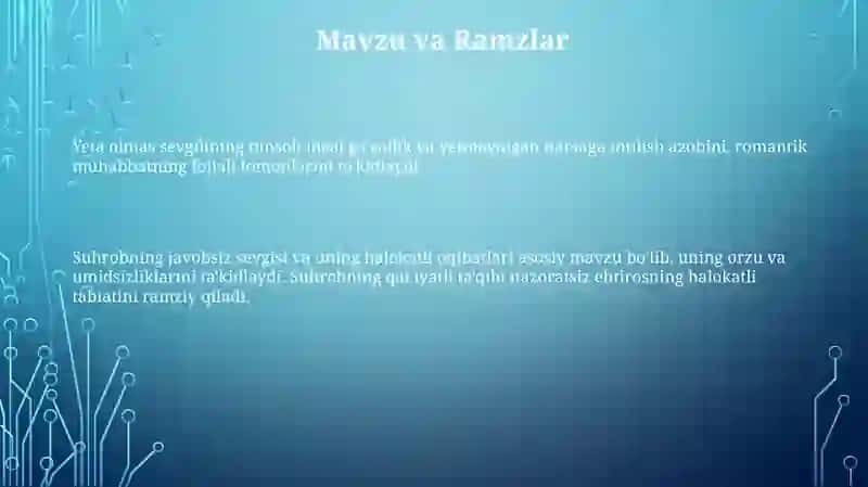 Suhrobning sevgi hissasi 3
