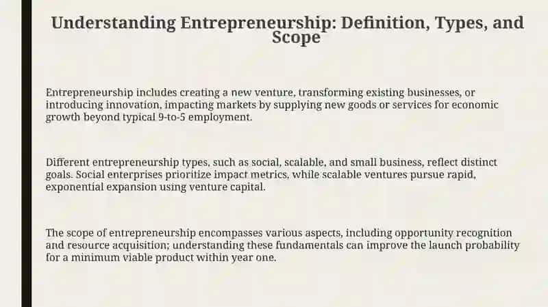 Entrepreneurial activity 3