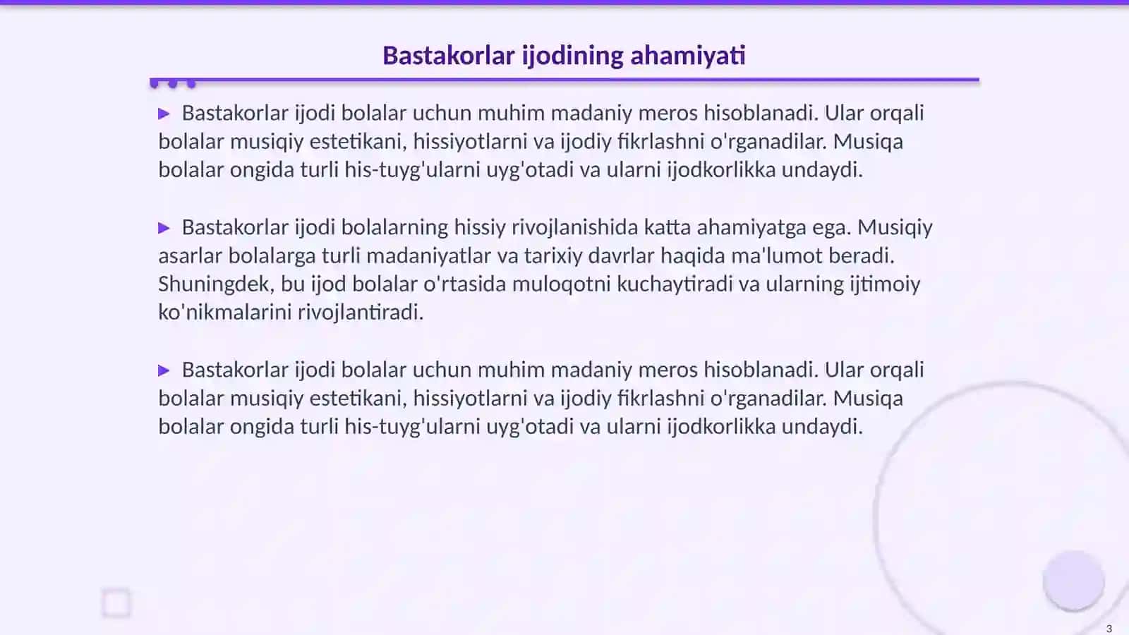 Maktabgacha ta'lim tashkilotlarida bolalarni bastakorlar ijodi bilan tanishtirish 3