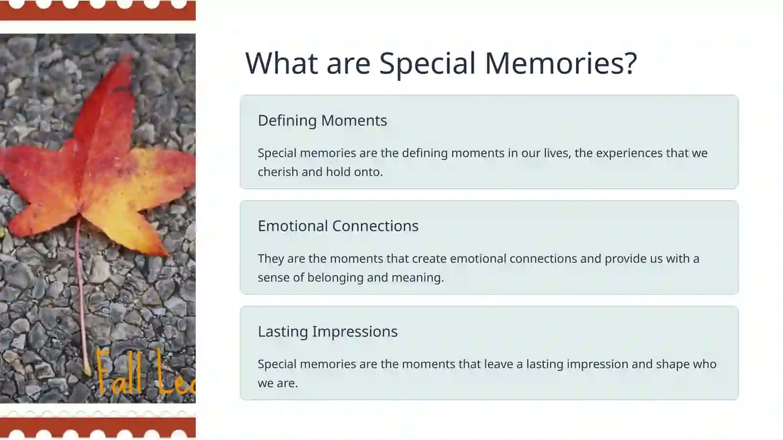 Special Memories 3