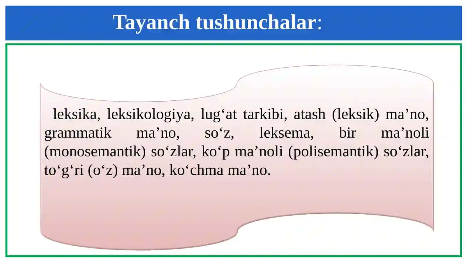 Leksikologiya bo‘limini o‘qitishning metodik xususiyatlari 3