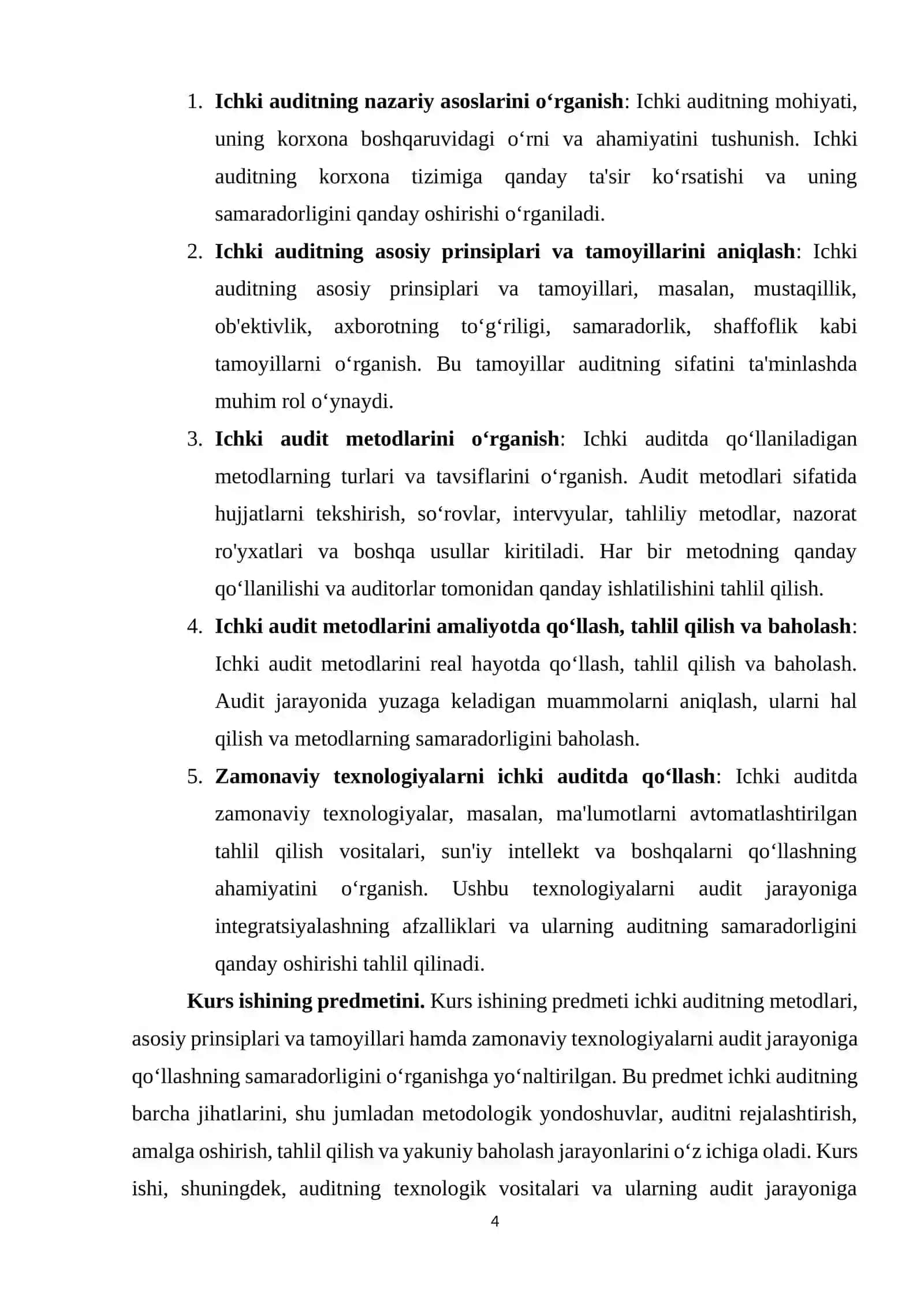 Ichki audit jarayonida metodlar 3