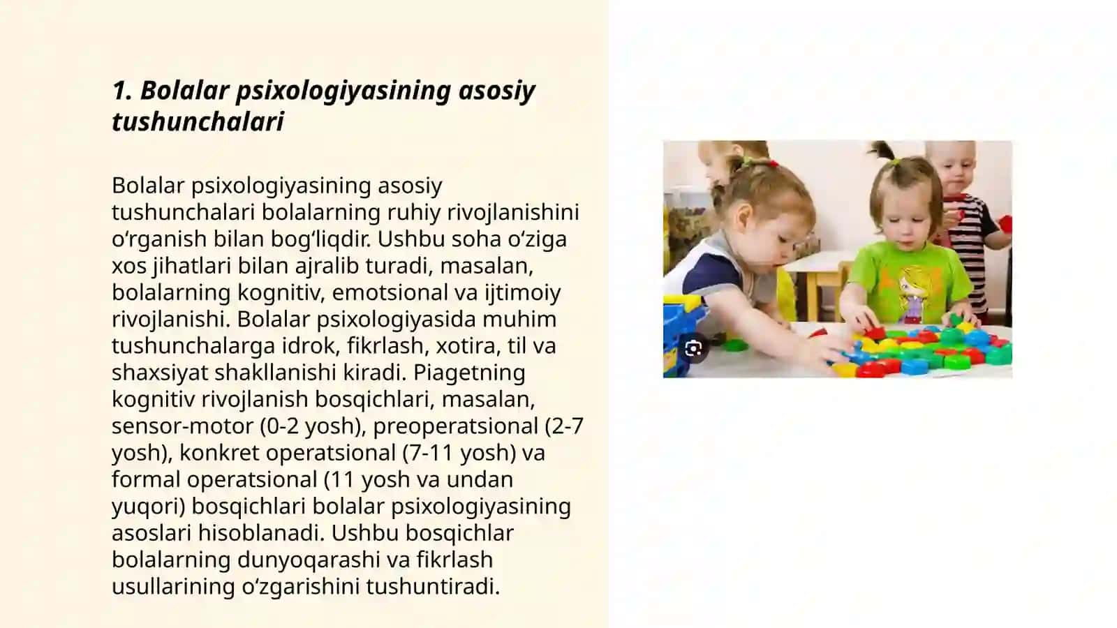 Bolalar psihalogiyasi 3