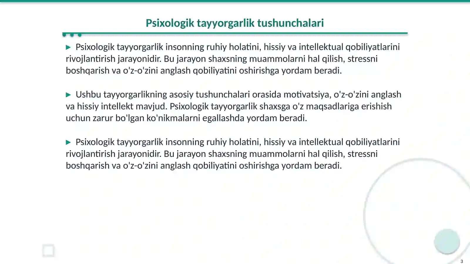 Psixologik tayyorgarlik va uni takomillashtirish 3