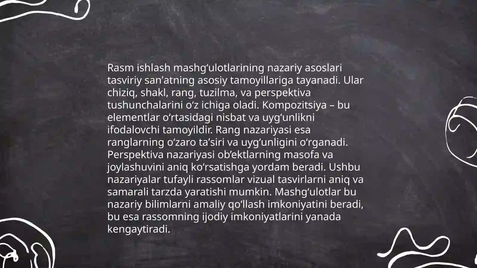 Naturaga qarab rasm ishlash mashgʻulotlari metodikasi 3