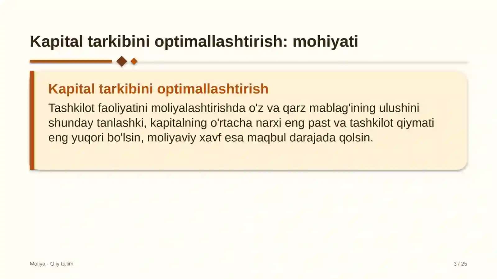 Brokerlik kompaniyalarida kapital tarkibini optimallashtirish 3