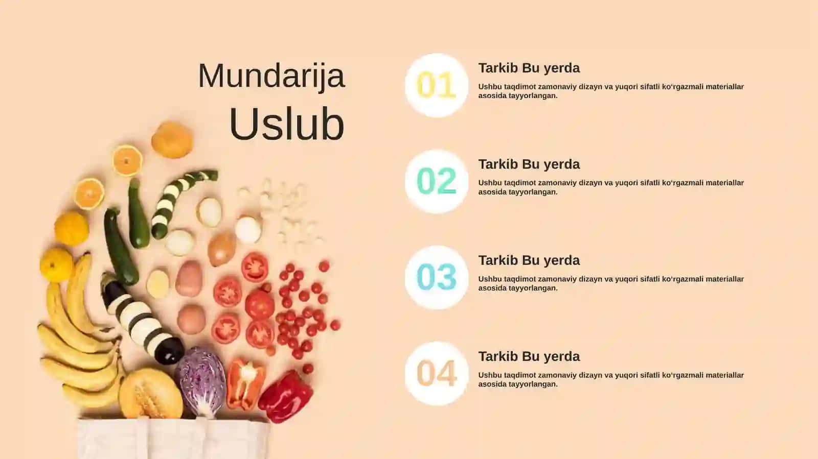 Milliy va Mahalliy Taomlar Madaniyati Taqdimoti (48 Slayd) 3