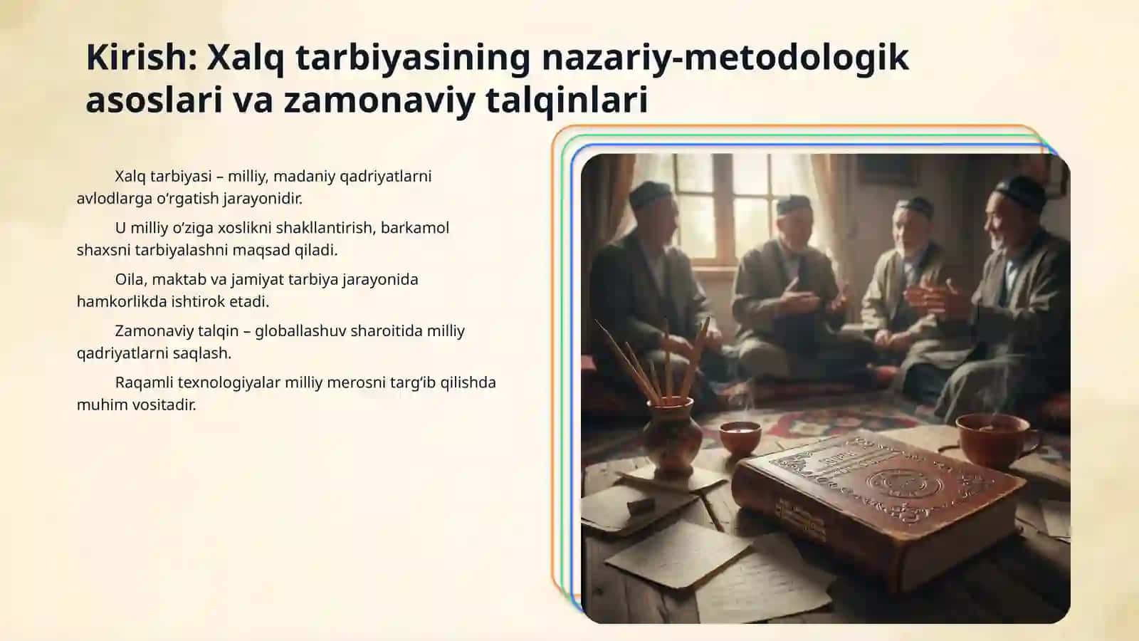 Xalq tarbiyasi va avlodlar vorisligi 3
