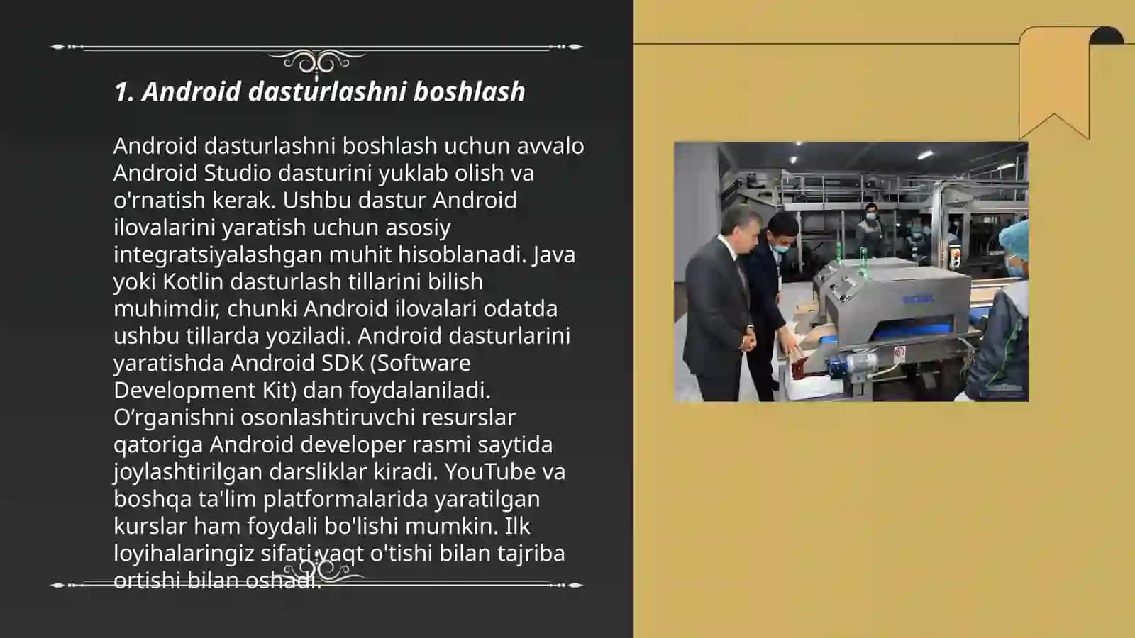 Android ishlab chiqilishi haqida 3