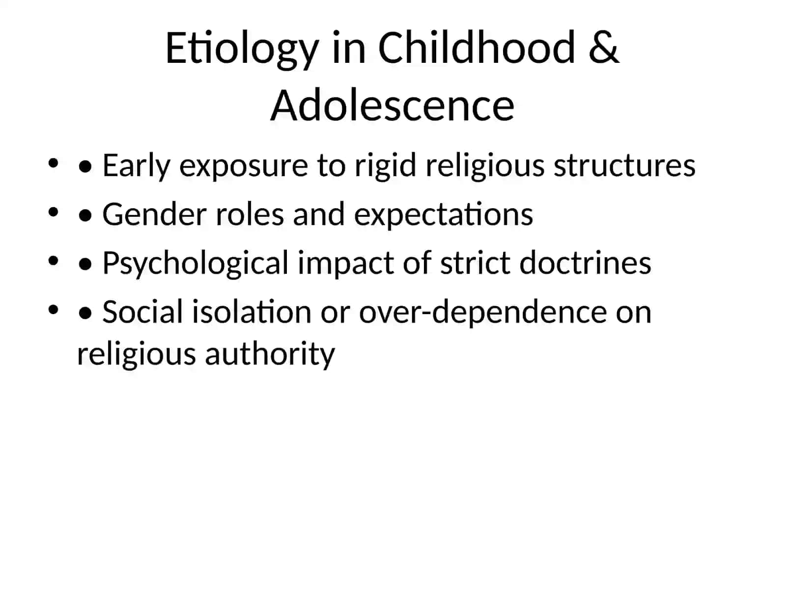 Dysfunctional Mother Churches 3