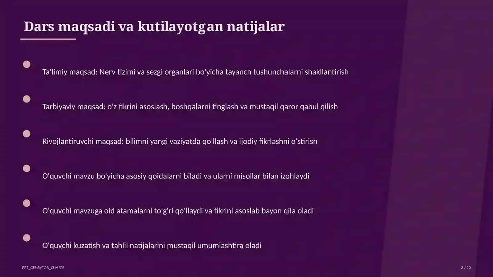 Nerv tizimi va sezgi organlari (8-sinf) 3