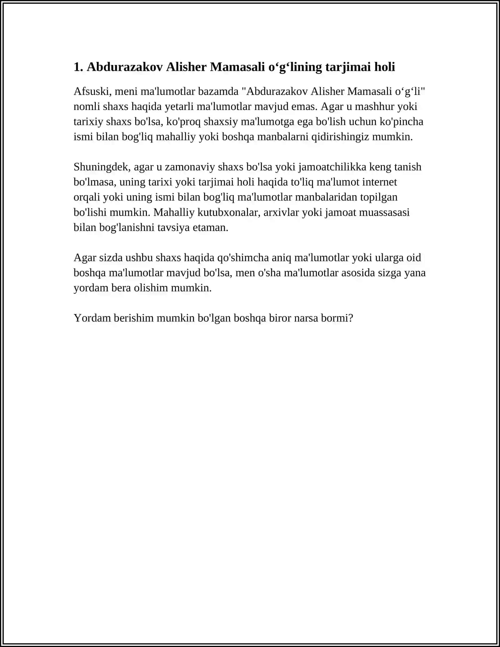 ABDURAZAKOV ALISHER MAMASALI OʻGʻLI SYMAE 7 3
