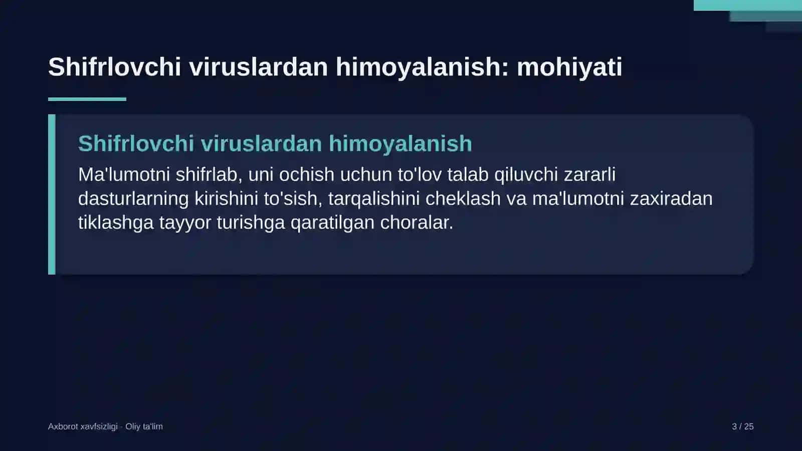 venchur fondlarida shifrlovchi viruslardan himoyalanish 3959 3